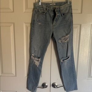 GRLFRND Light Blue Denim Jeans